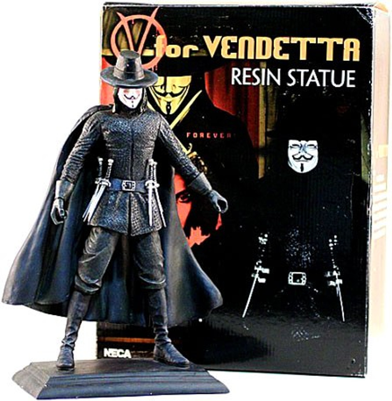 NECA V for Vendetta V 12-Inch Resin Statue