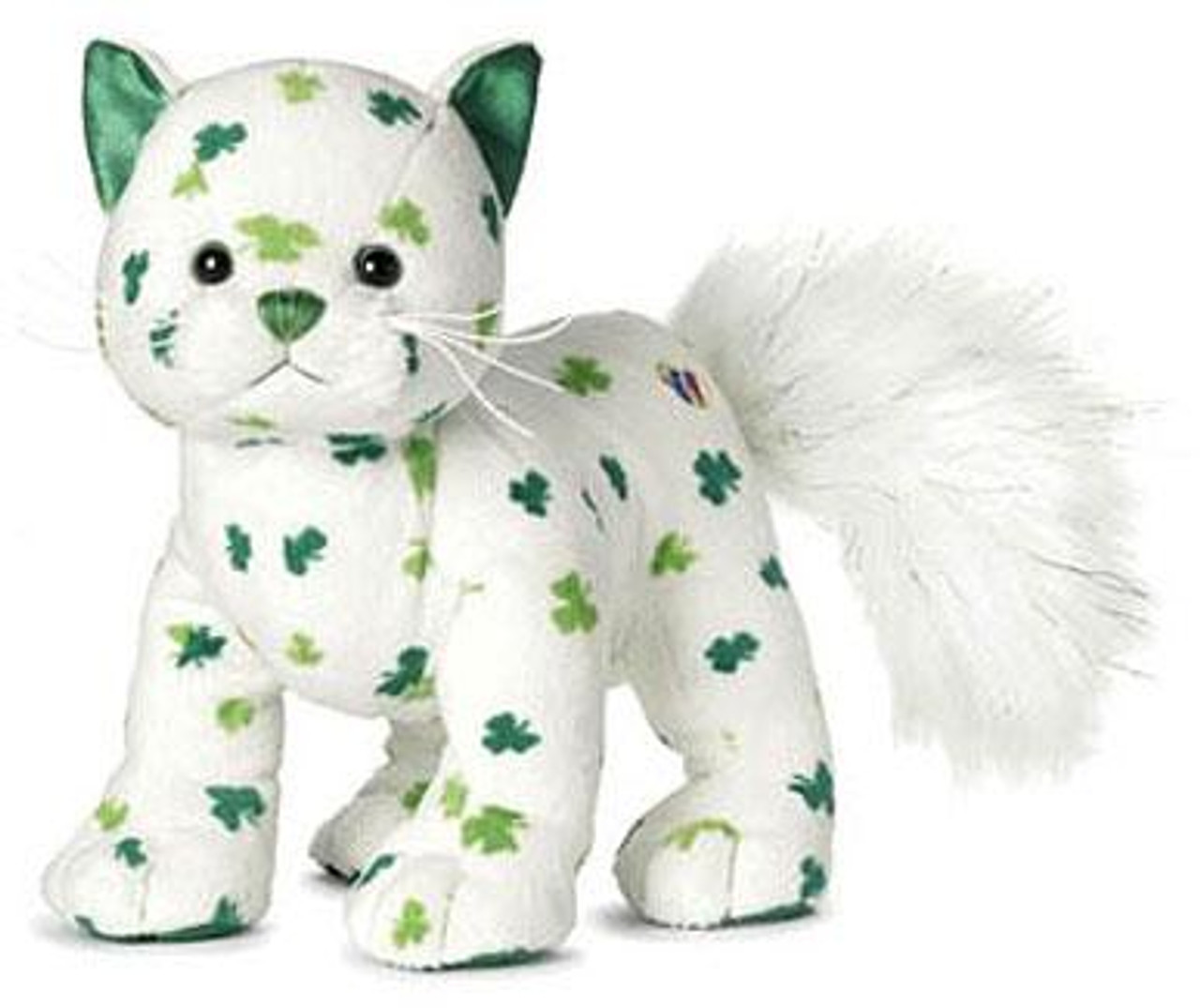 Webkinz Clover Cat Plush
