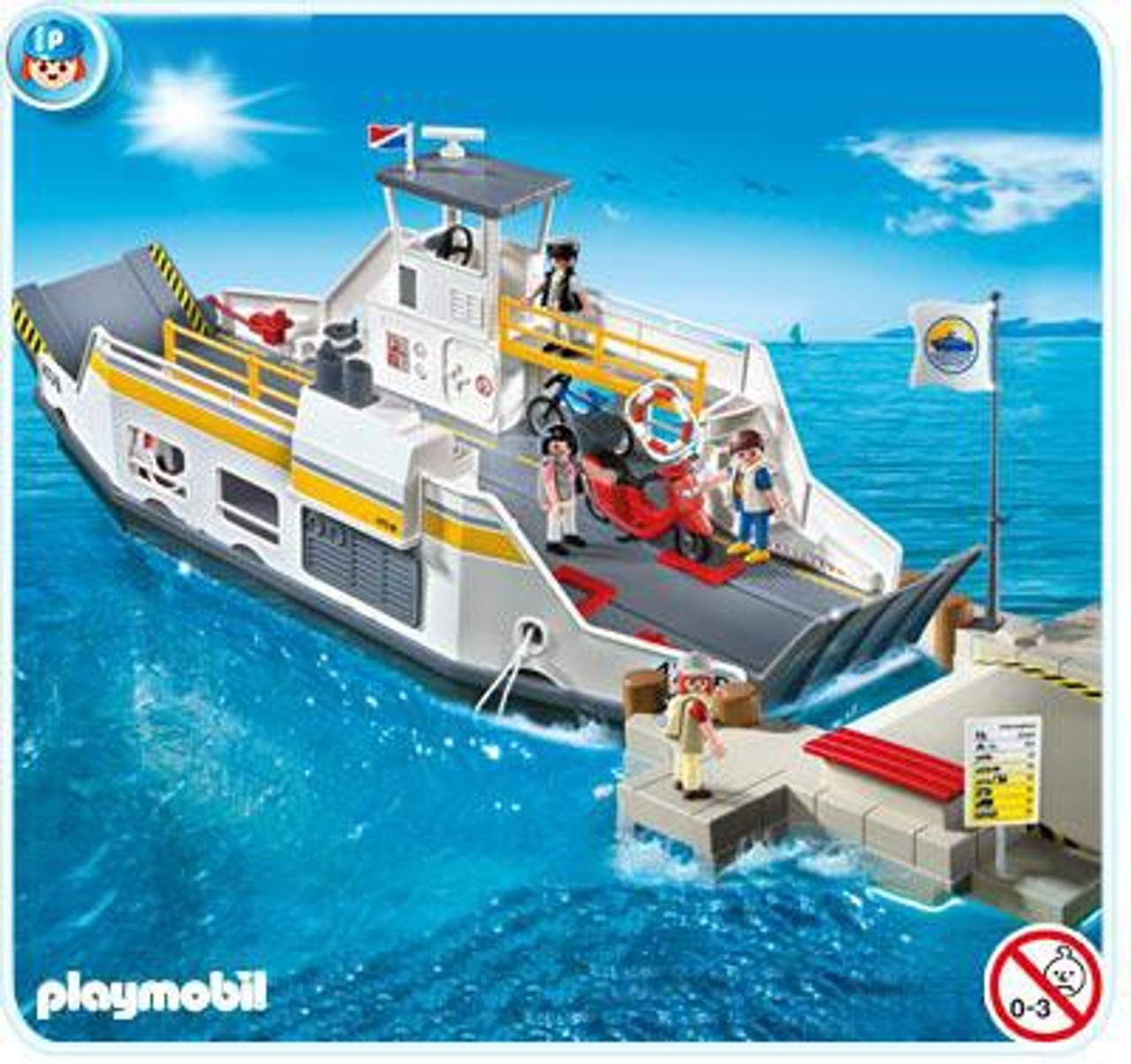 Playmobil Harbor Car Ferry with Pier Set #5127