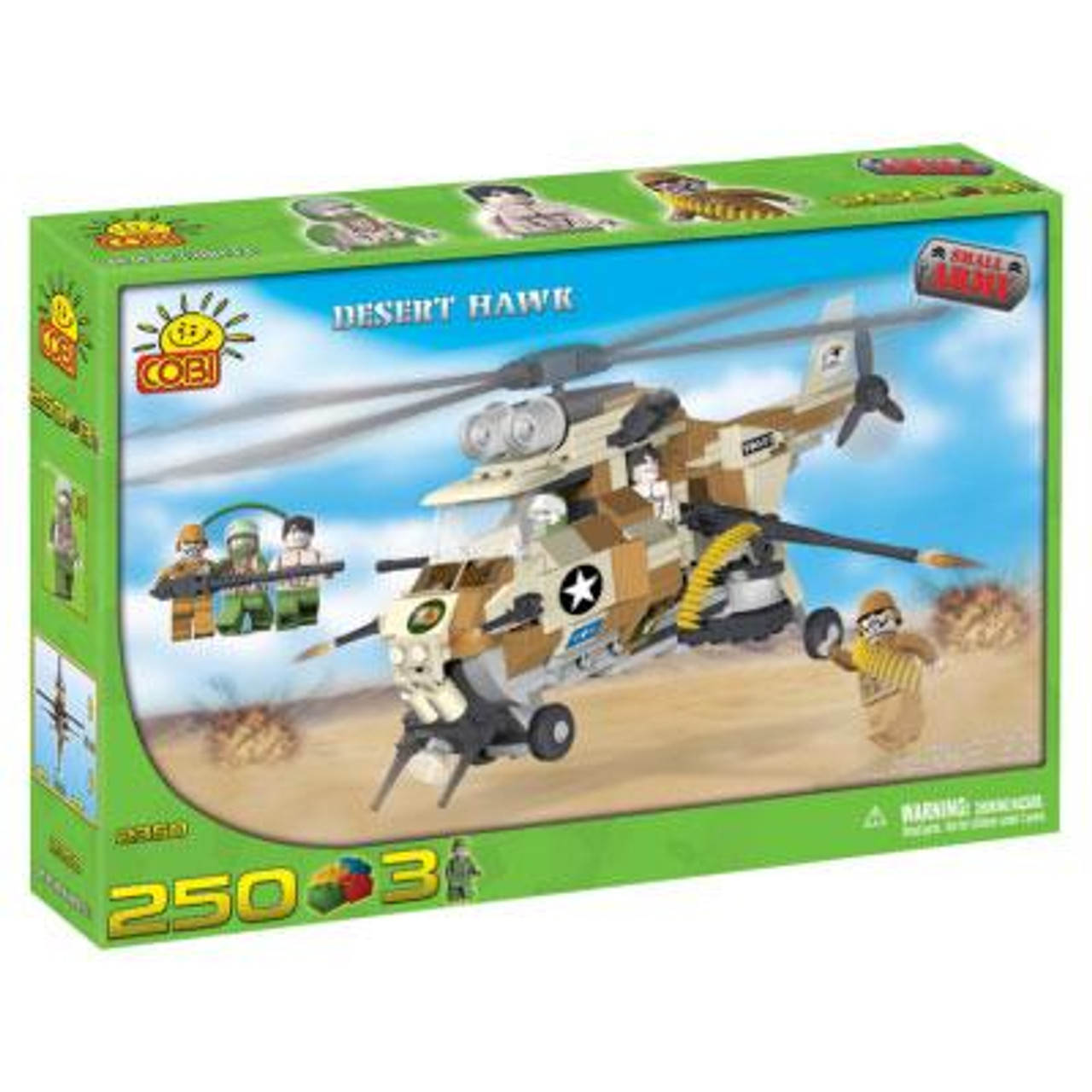 COBI Blocks Small Army Desert Hawk Set #2350