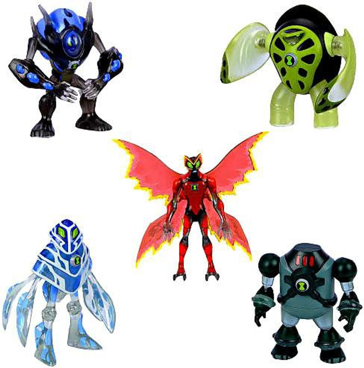 Ben 10 Alien Exclusive Action Figure 5-Pack #2