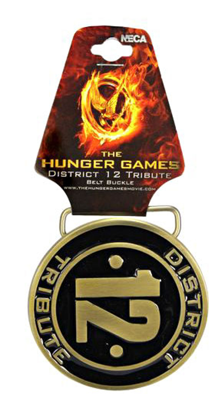 NECA The Hunger Games District 12 Tribute Belt Buckle