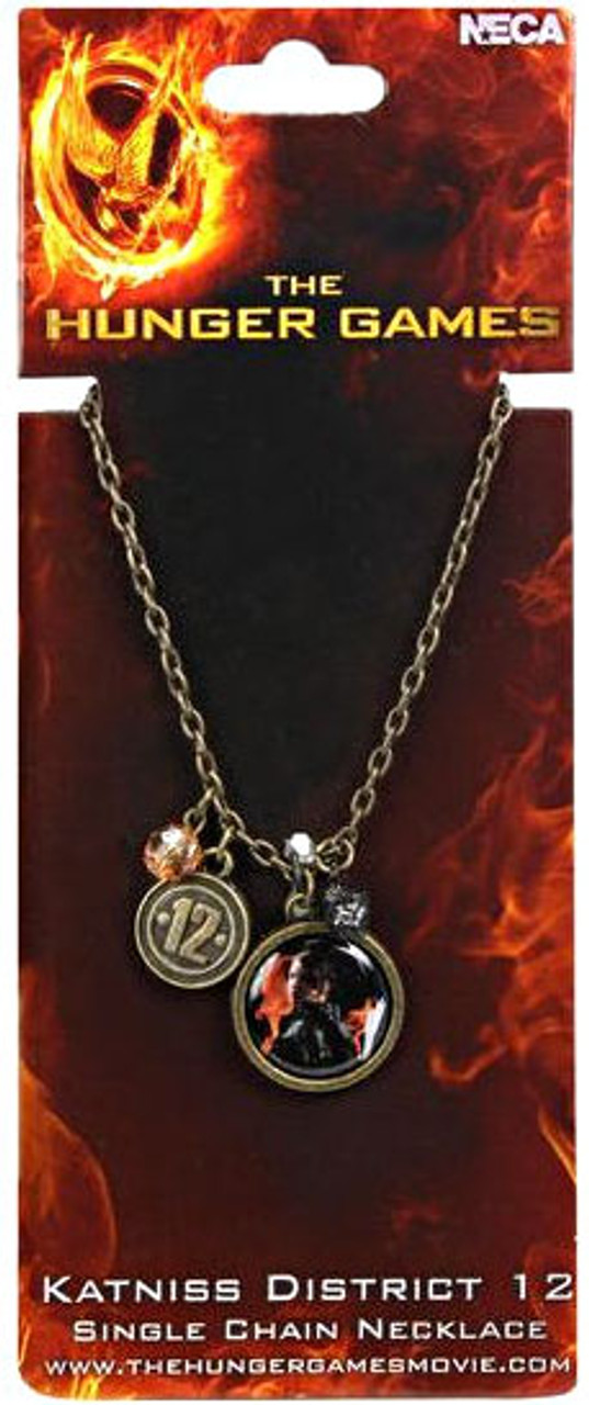 NECA The Hunger Games Katniss District 12 Single Chain Necklace