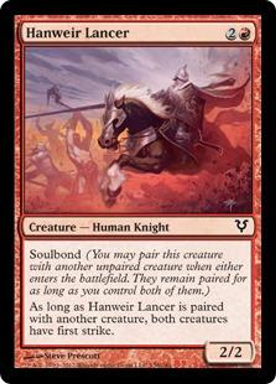 MtG Avacyn Restored Common Hanweir Lancer #138
