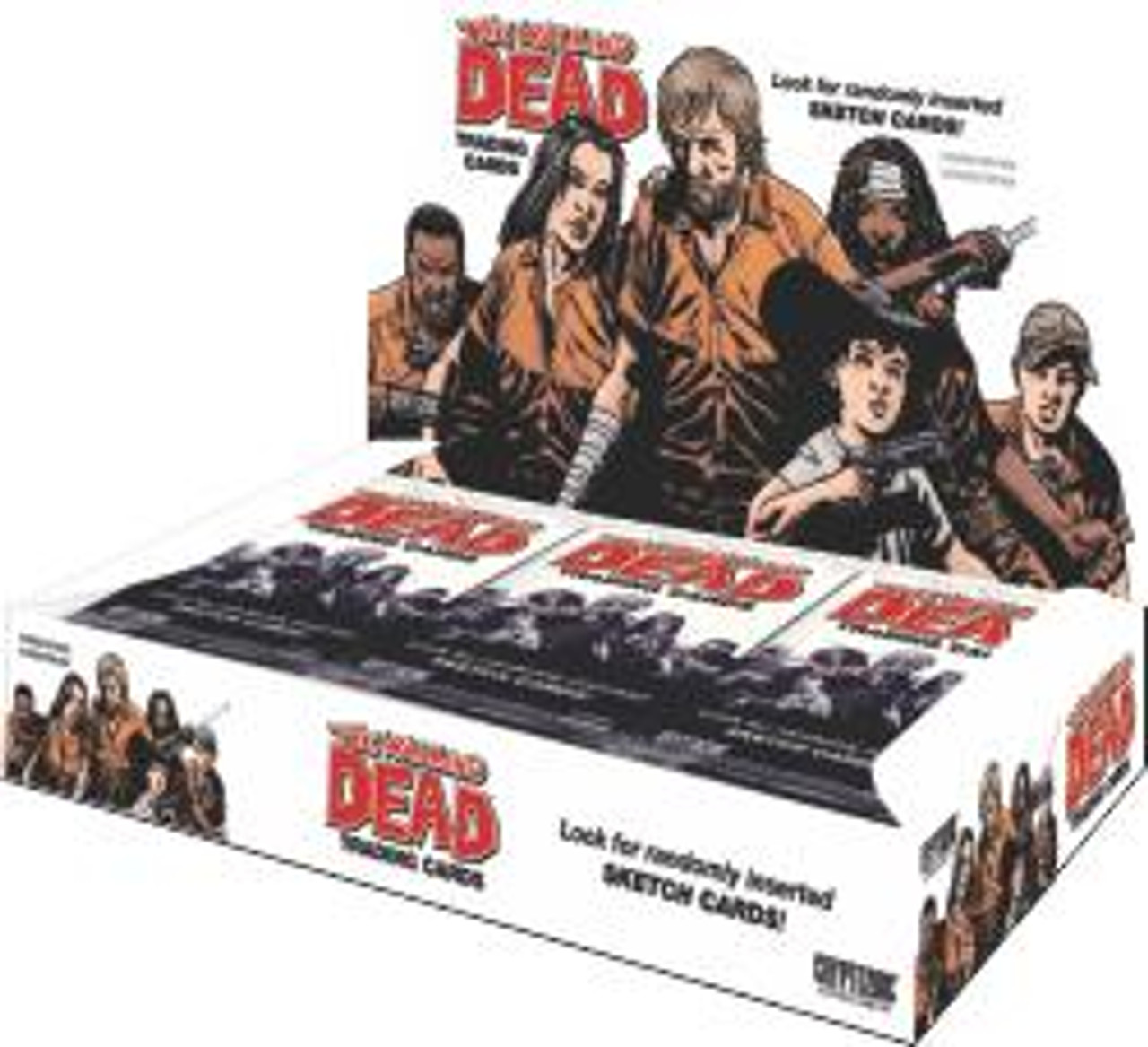 Walking Dead Comic Book Series 1 Trading Card Box