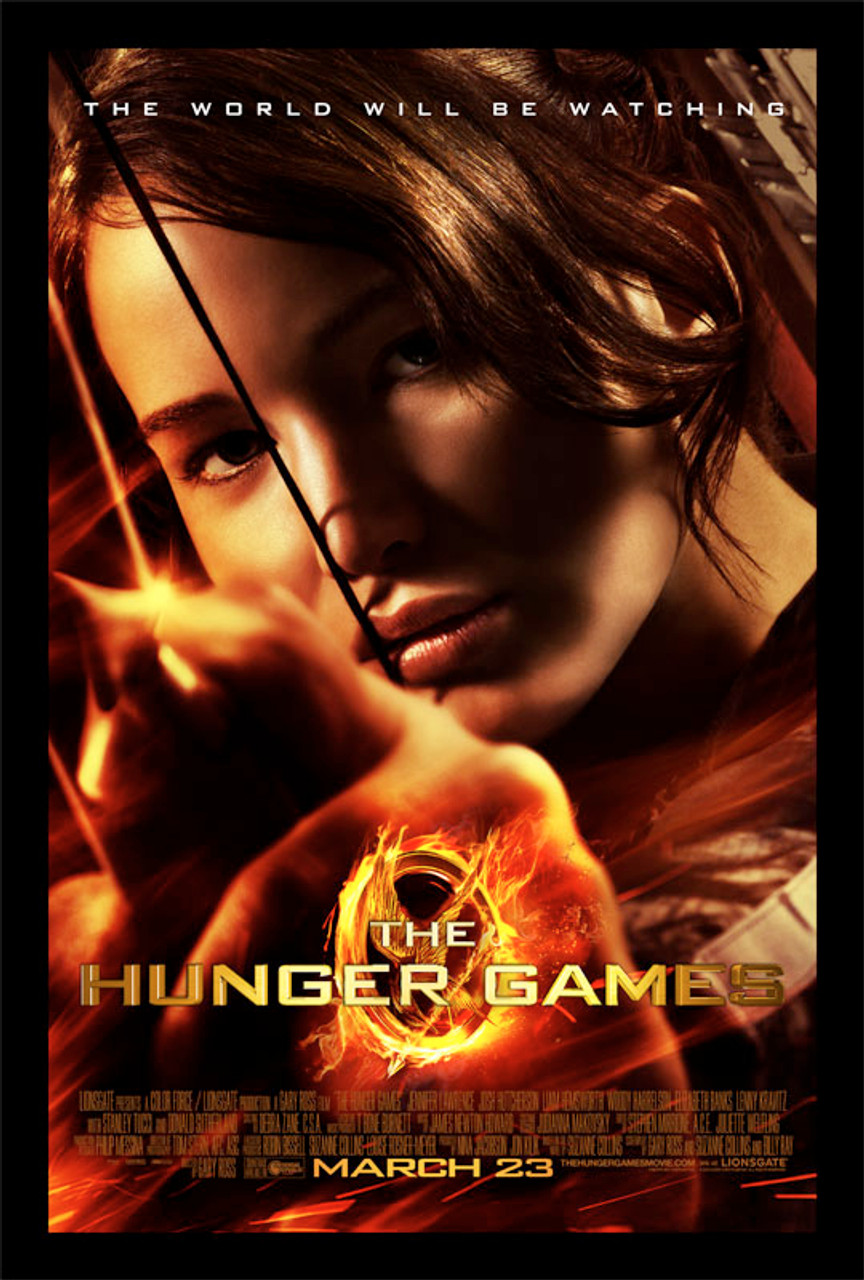 NECA The Hunger Games Katniss Aiming Movie Poster