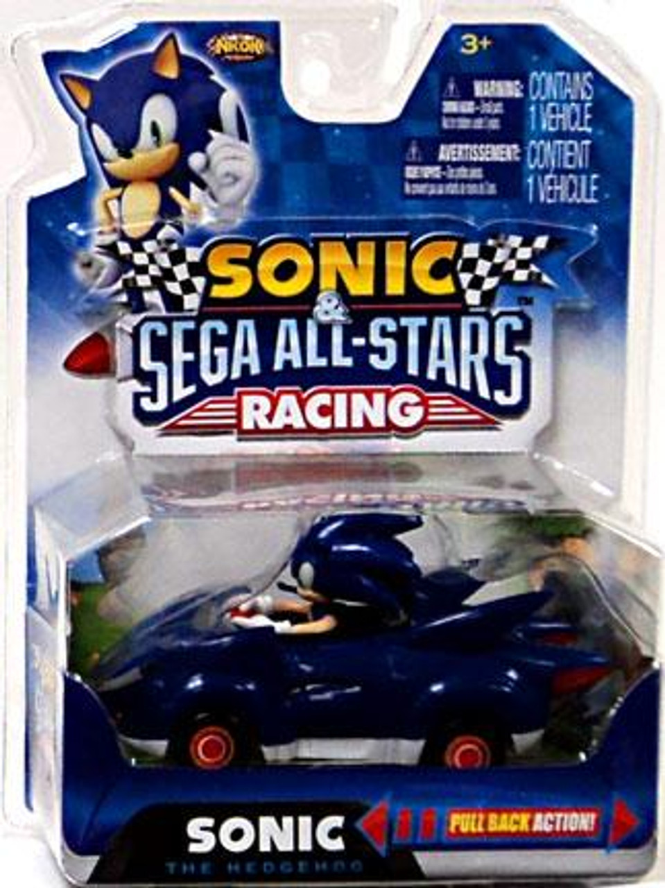 Sega All-Stars Racing Sonic the Hedgehog Pull Back Vehicle
