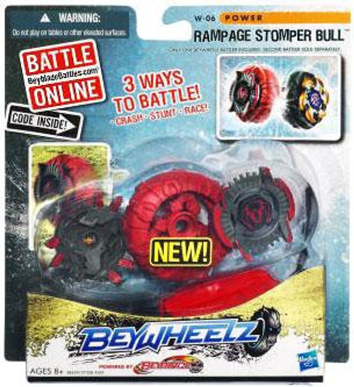 Beyblade Beywheelz Rampage Stomper Bull W-06
