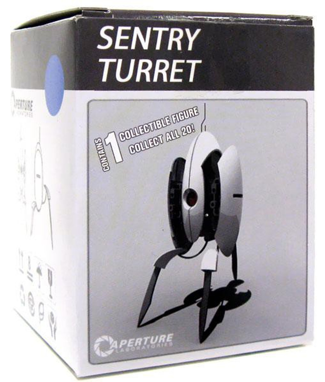 NECA Portal 2 Sentry Turret Mini Figures Series 1 Mystery Pack