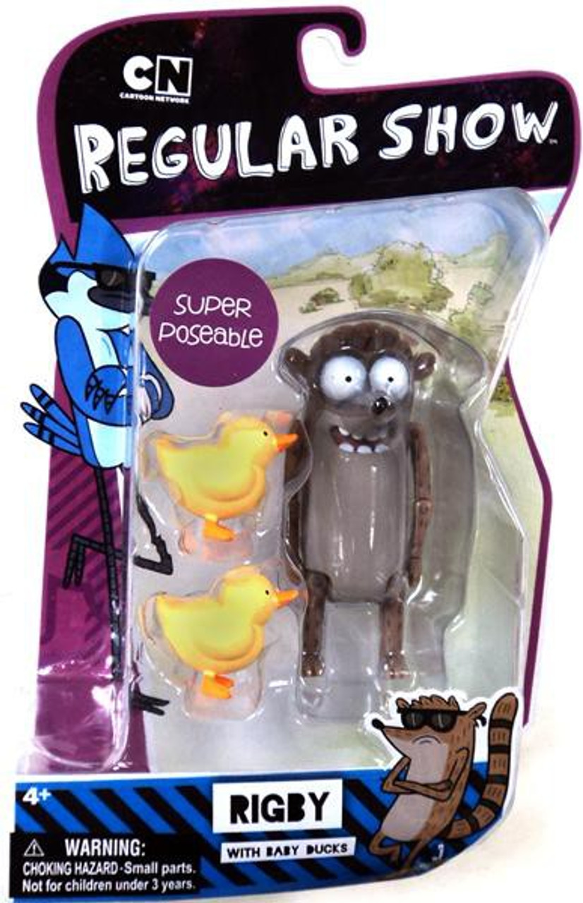 Cartoon Network Regular Show Super Poseable Rigby Action Figure
