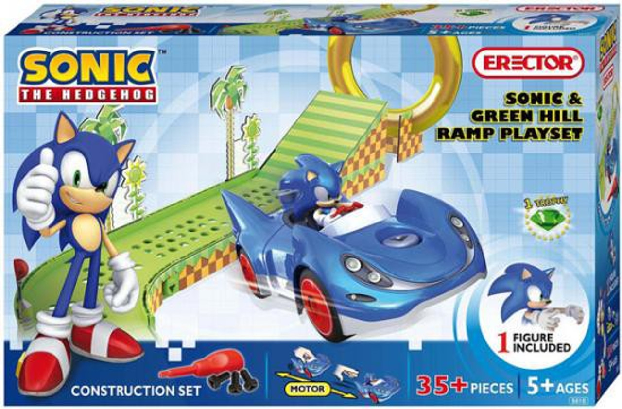 Sonic The Hedgehog Sonic & Green Hill Ramp Construction Set #5610