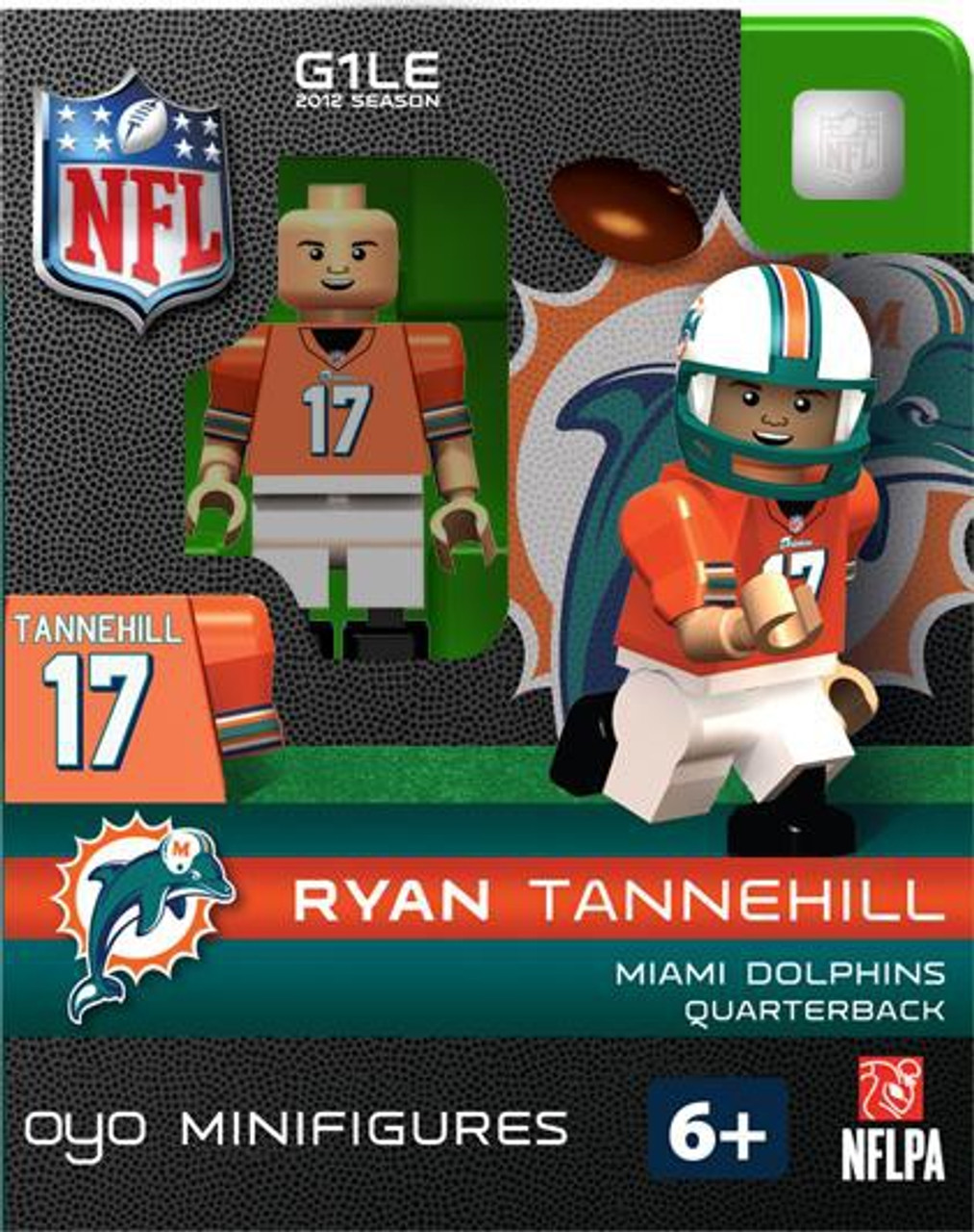 Miami Dolphins NFL Generation 1 2012 Season Ryan Tannehill Minifigure