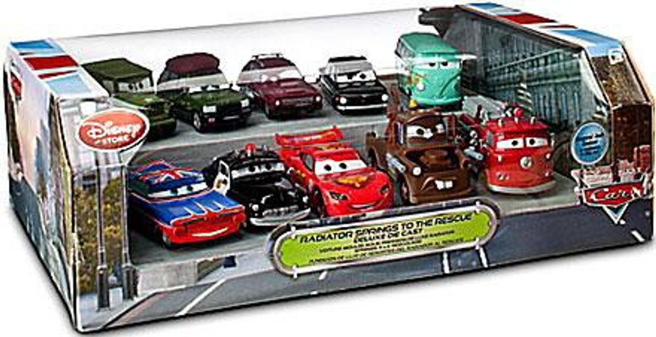 Disney Cars 1:48 Multi-Packs Radiator Springs to the Rescue Exclusive Diecast Car Set