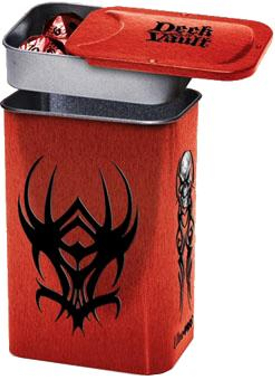 Ultra Pro Card Supplies Steel Deck Vault Tribal Red Standard Deck Box