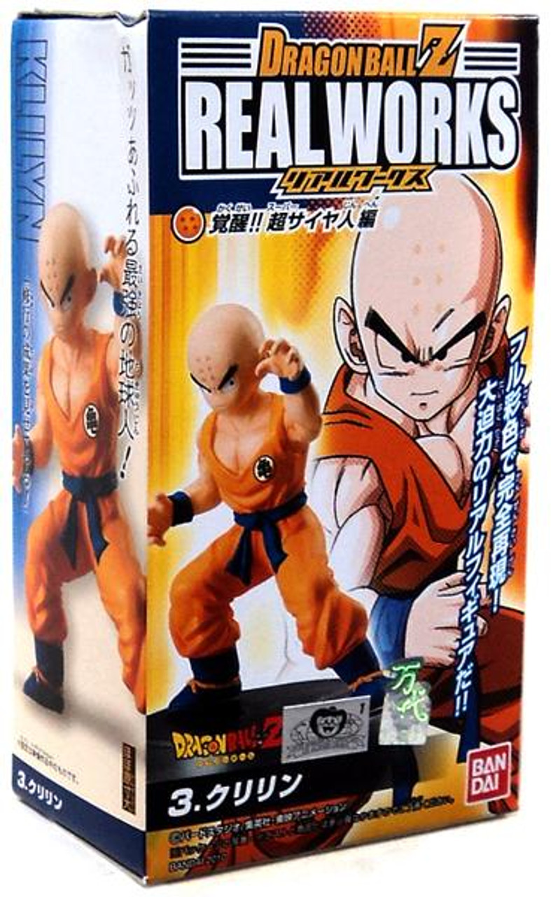 Dragon Ball Z Real Works Collection 4 Krillin 4.5-Inch PVC Figure
