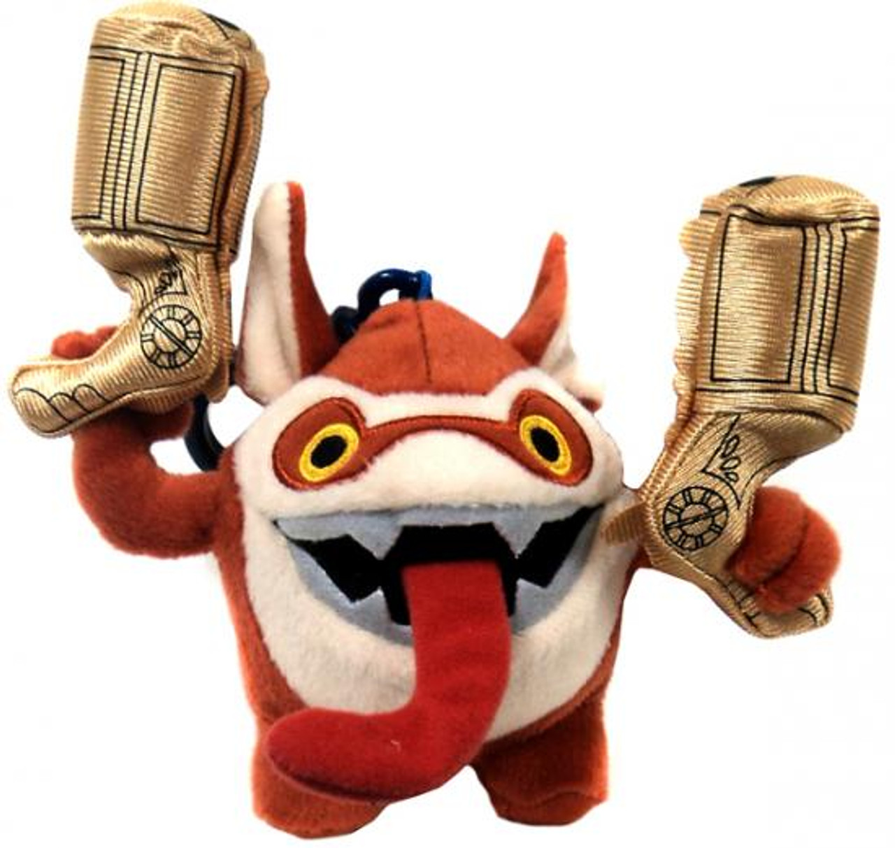 Skylanders Giants Trigger Happy 4-Inch Plush Clip On