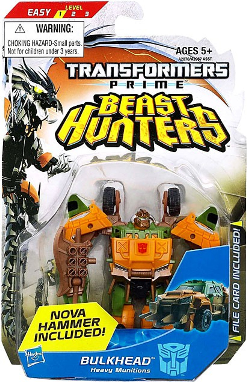 Transformers Prime Beast Hunters Bulkhead Commander Action Figure