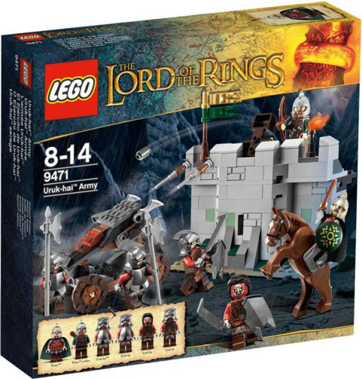 LEGO The Lord of the Rings Urukhai Army Set 9471 ToyWiz