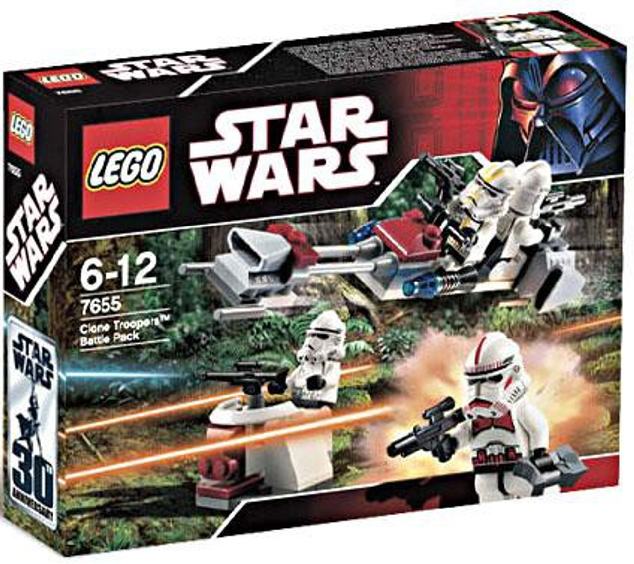 LEGO Star Wars The Clone Wars Clone Troopers Battle Pack Set 7655 - ToyWiz