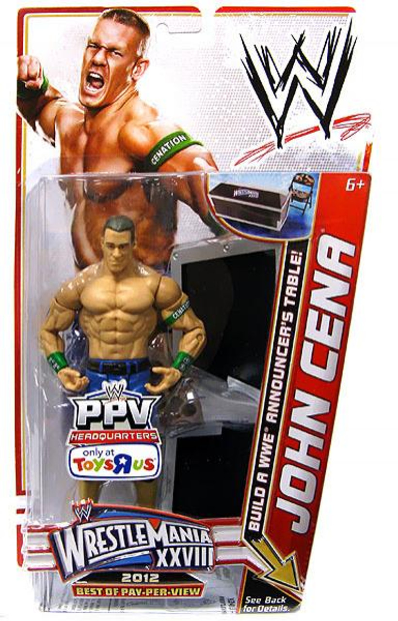 WWE Wrestling Best of PPV 2012 John Cena Exclusive Action Figure