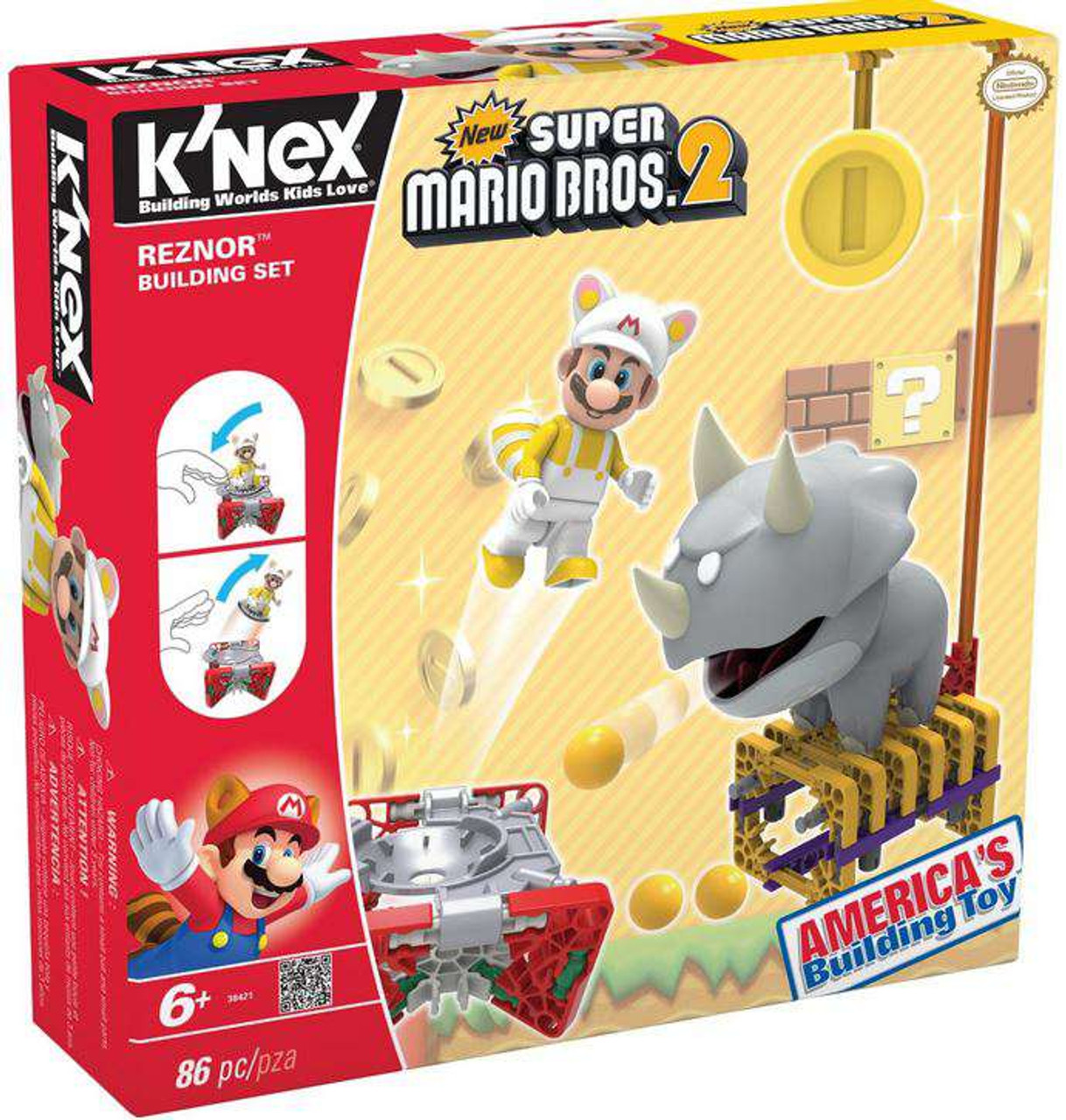 K'NEX New Super Mario Bros 2 Reznor Set #38421