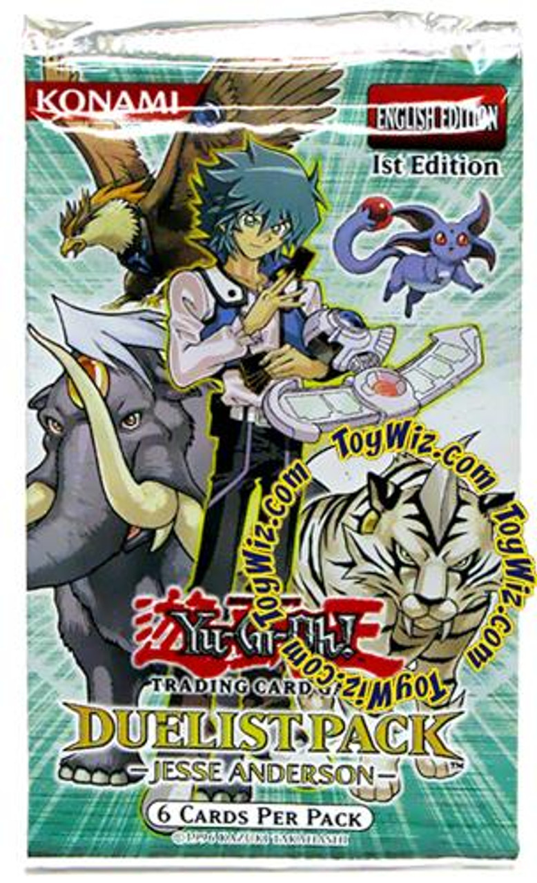 YuGiOh Duelist Pack Jesse Anderson Booster Pack