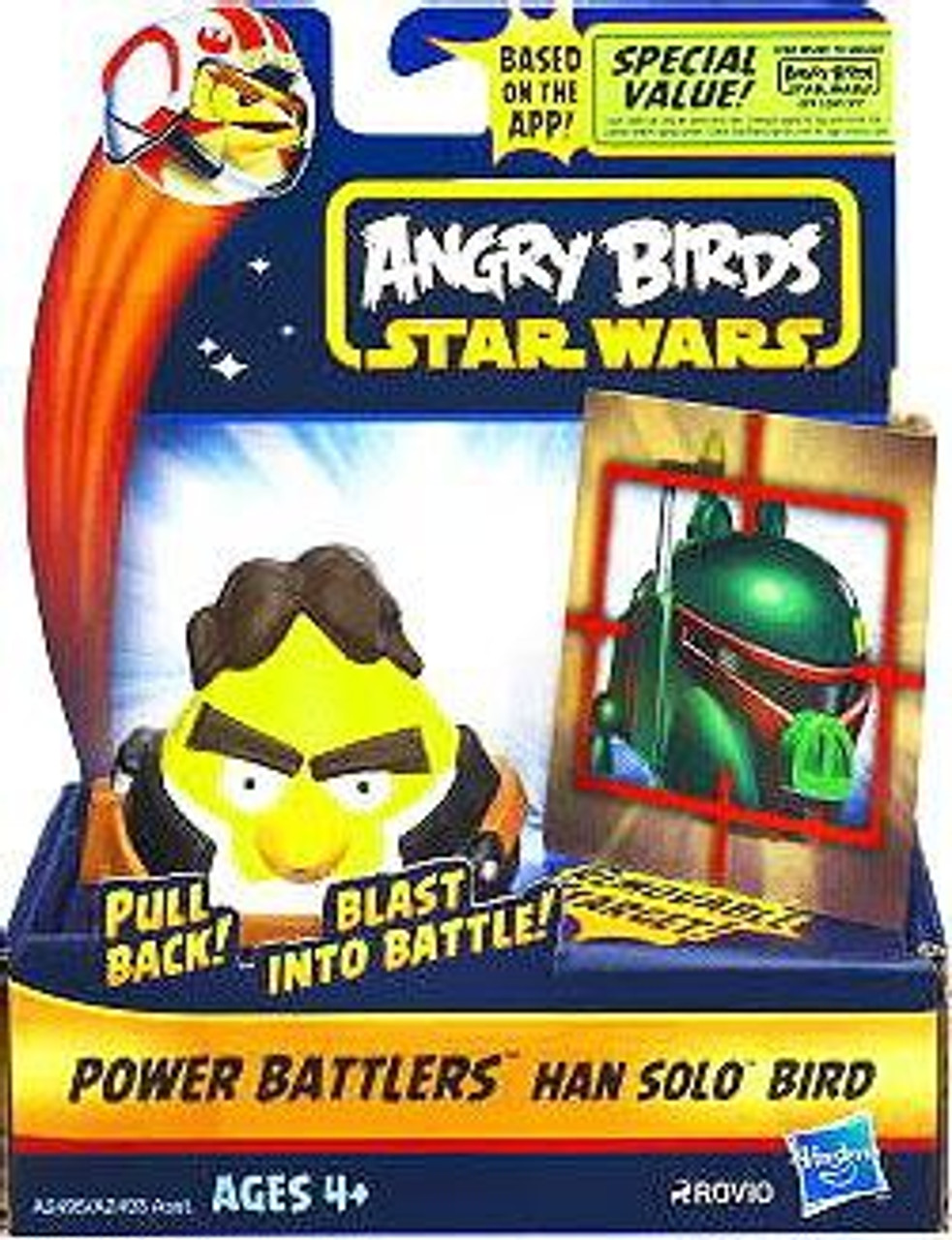 Star Wars Angry Birds Power Battlers Han Solo Bird