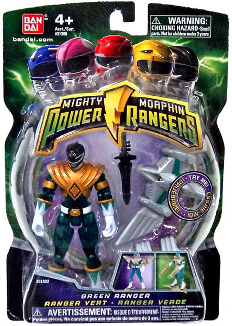 Power Rangers Mighty Morphin (2009) Translucent Green Ranger Action Figure