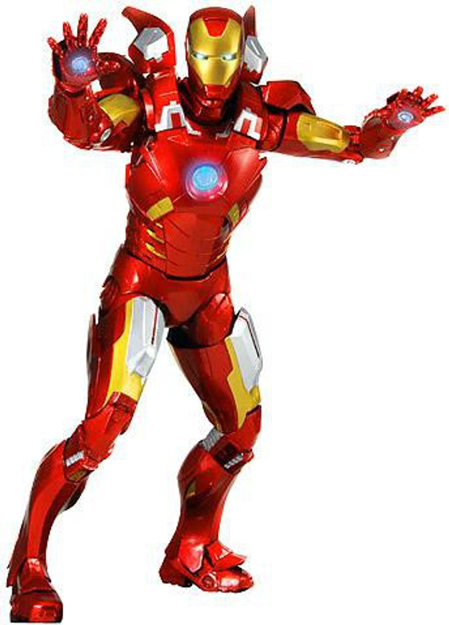 NECA Marvel Avengers Quarter Scale Iron Man Action Figure