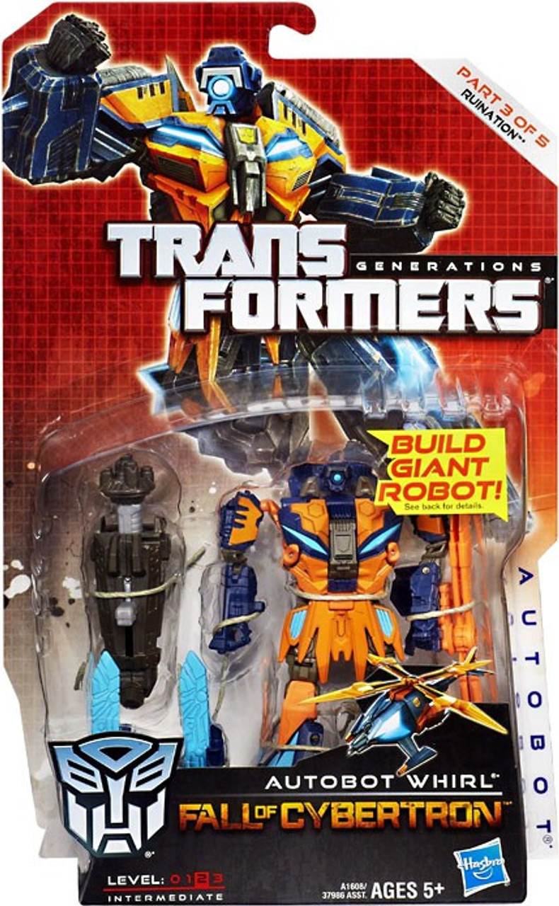 Transformers Generations Fall of Cybertron Autobot Whirl Deluxe Action Figure