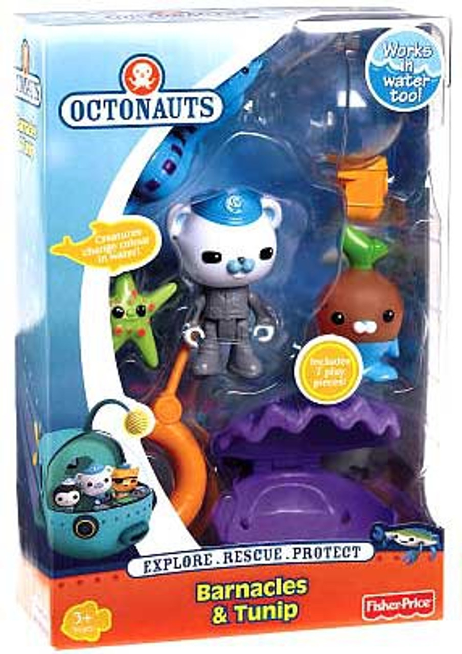 Fisher Price Octonauts Rescue Barnacles & Tunip Figure 2-Pack