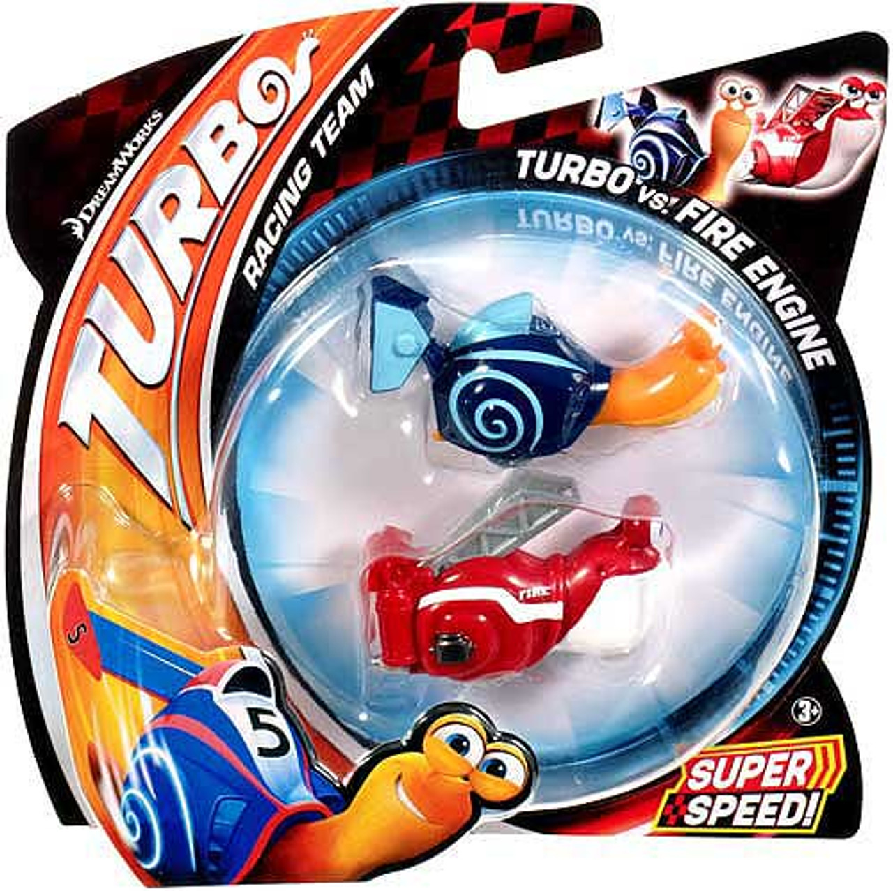 Turbo vs Fire Engine Vehicle 2-Pack