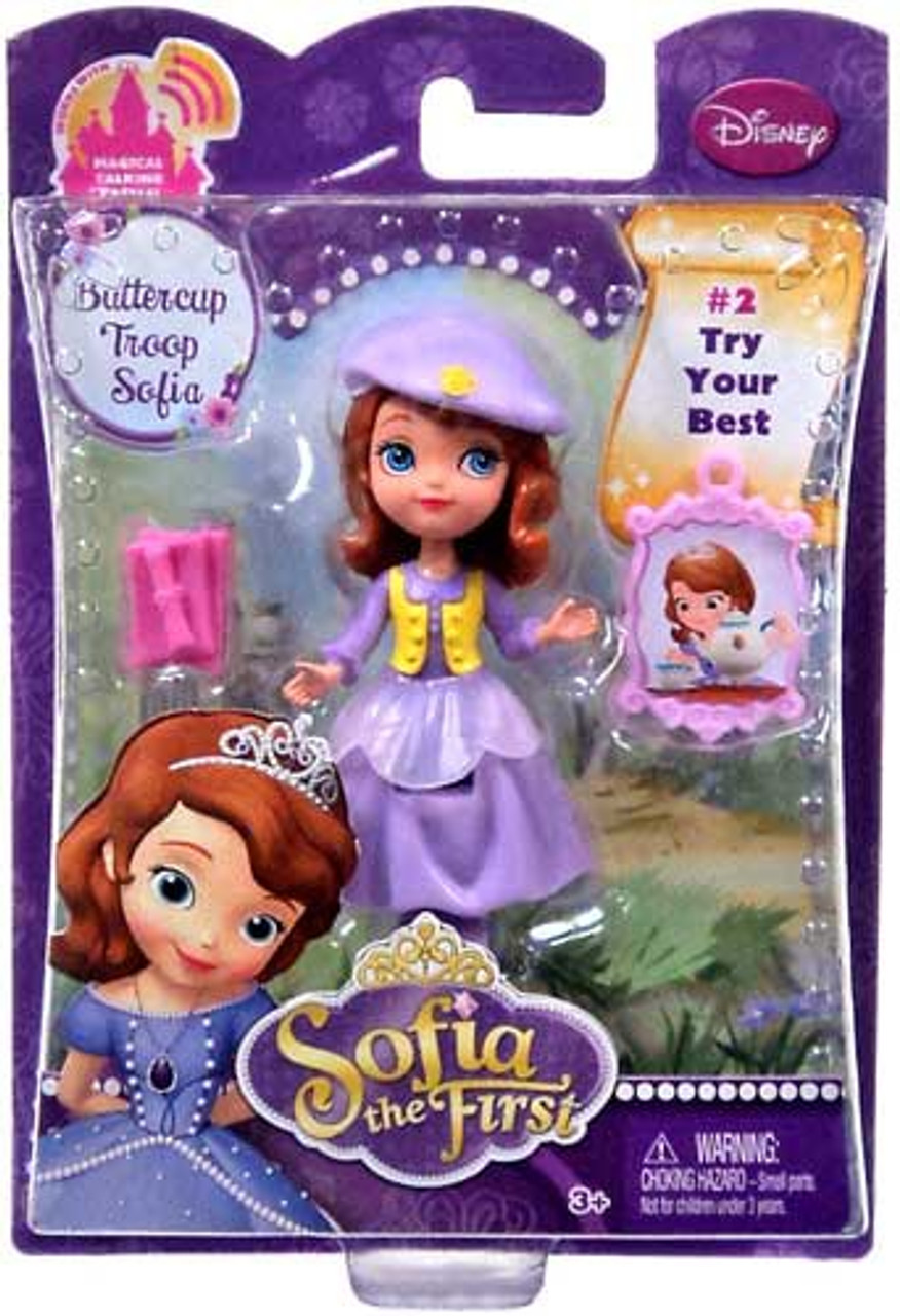 Disney Sofia the First Buttercup Troop Sofia 3-Inch Figure #2