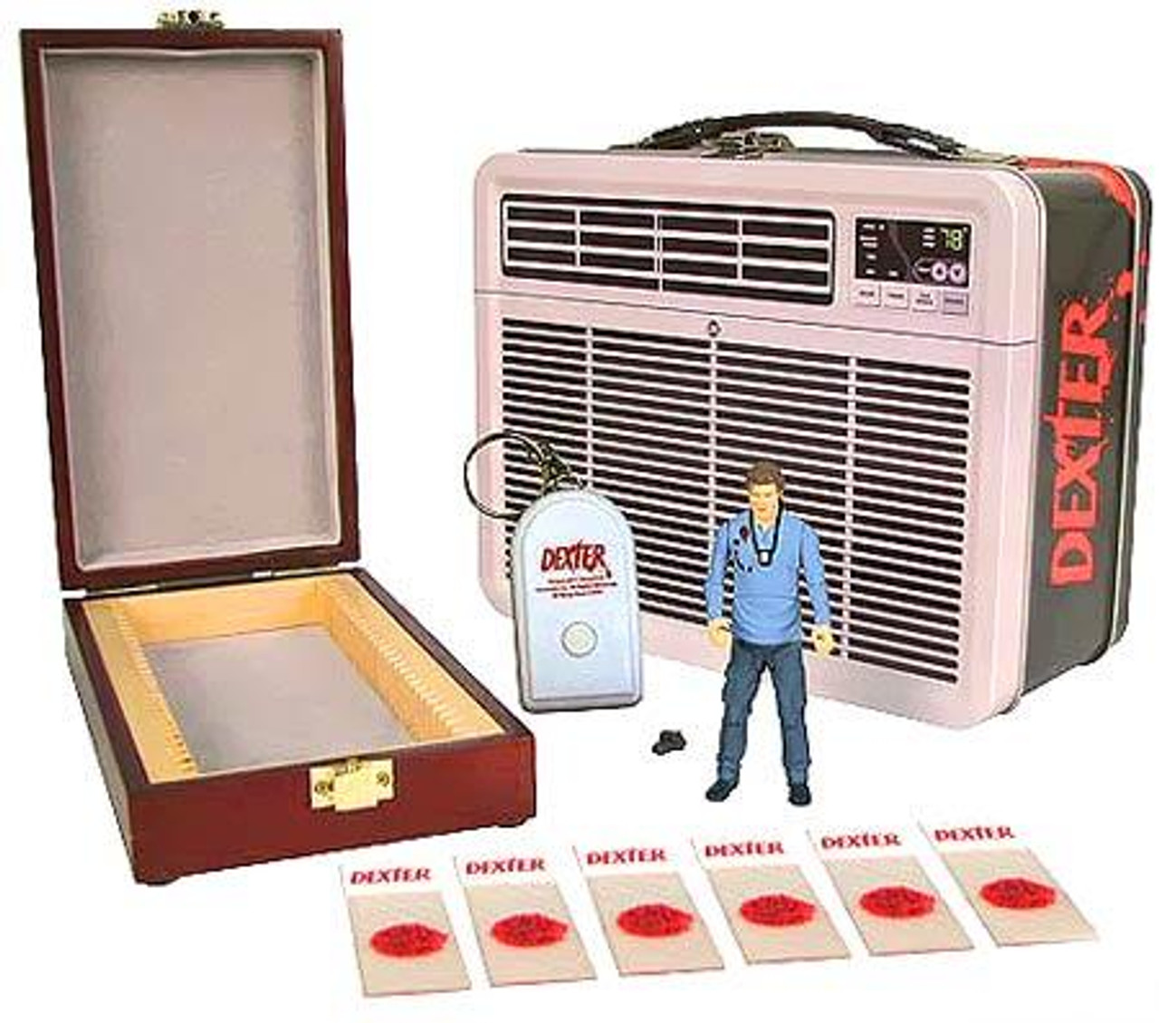 Dexter Tin Tote Exclusive Action Figure Set