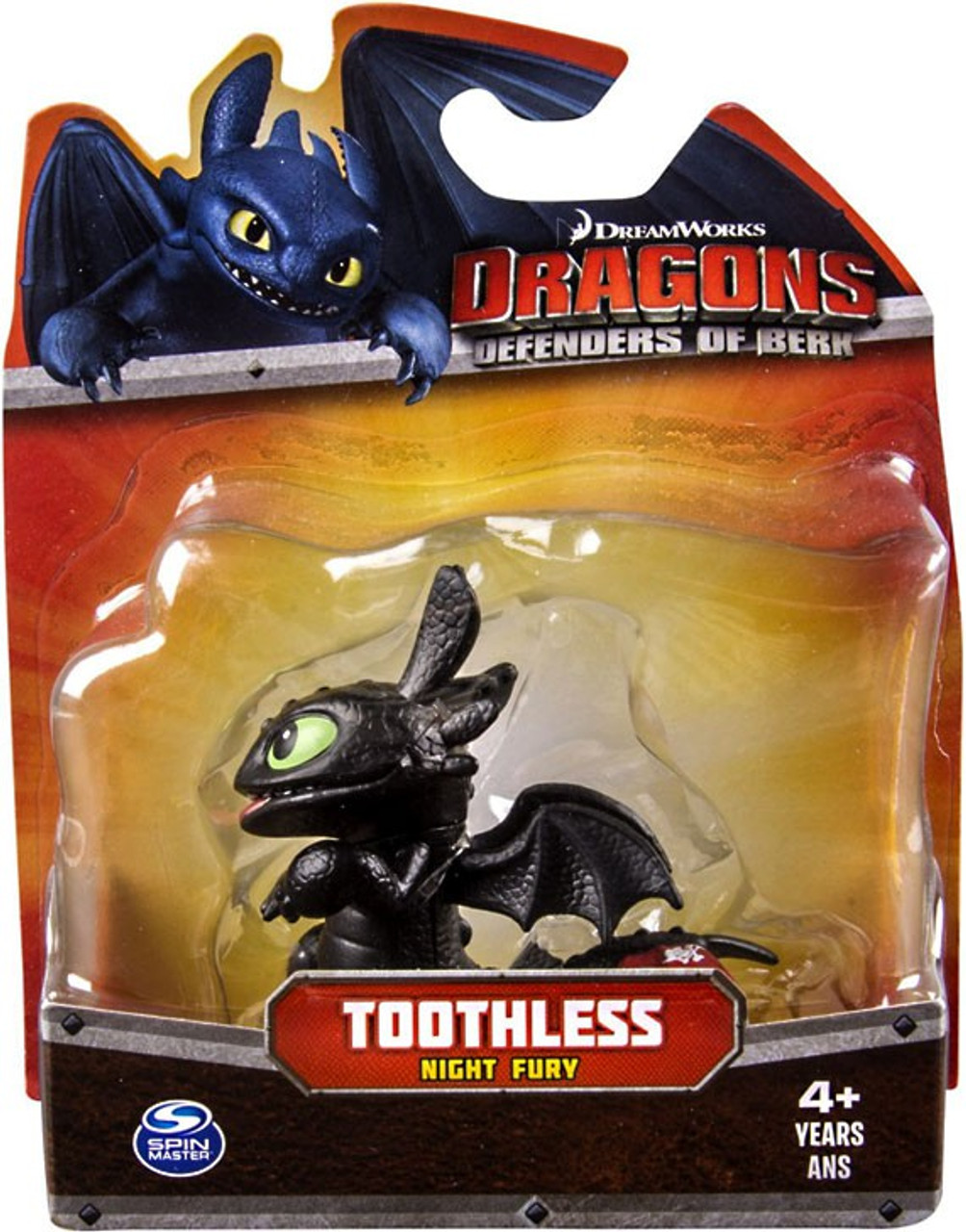 How to Train Your Dragon Dragons Defenders of Berk Toothless 3 Mini ...
