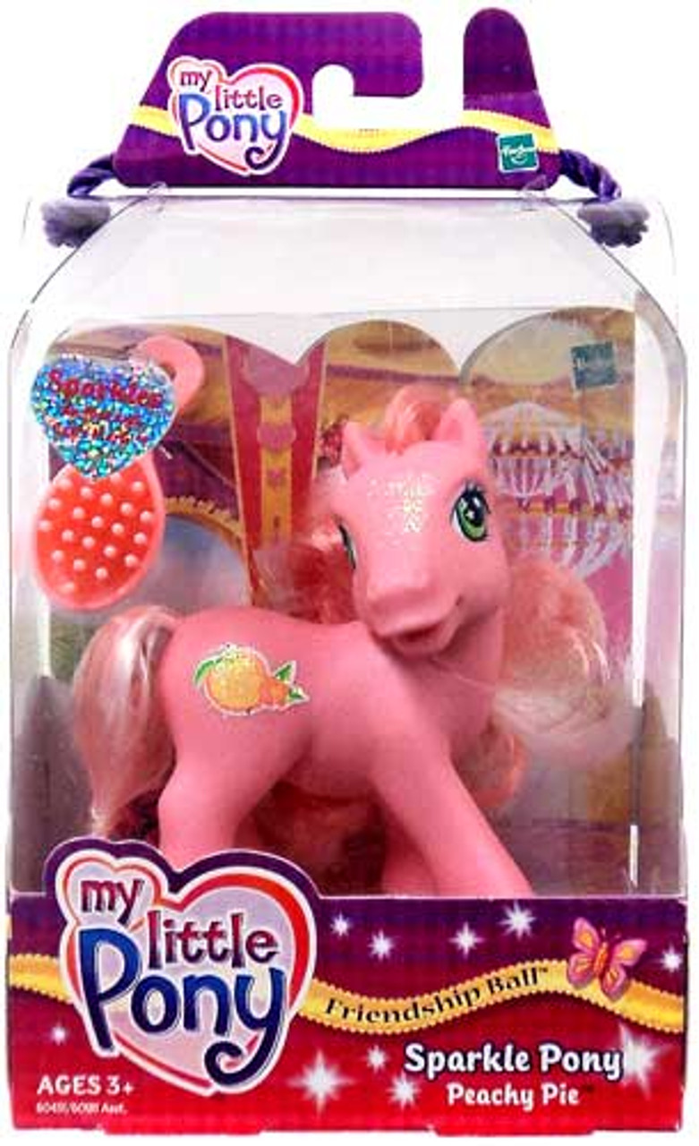 My Little Pony Friendship Ball Sparkle Pony Peachy Pie Figure