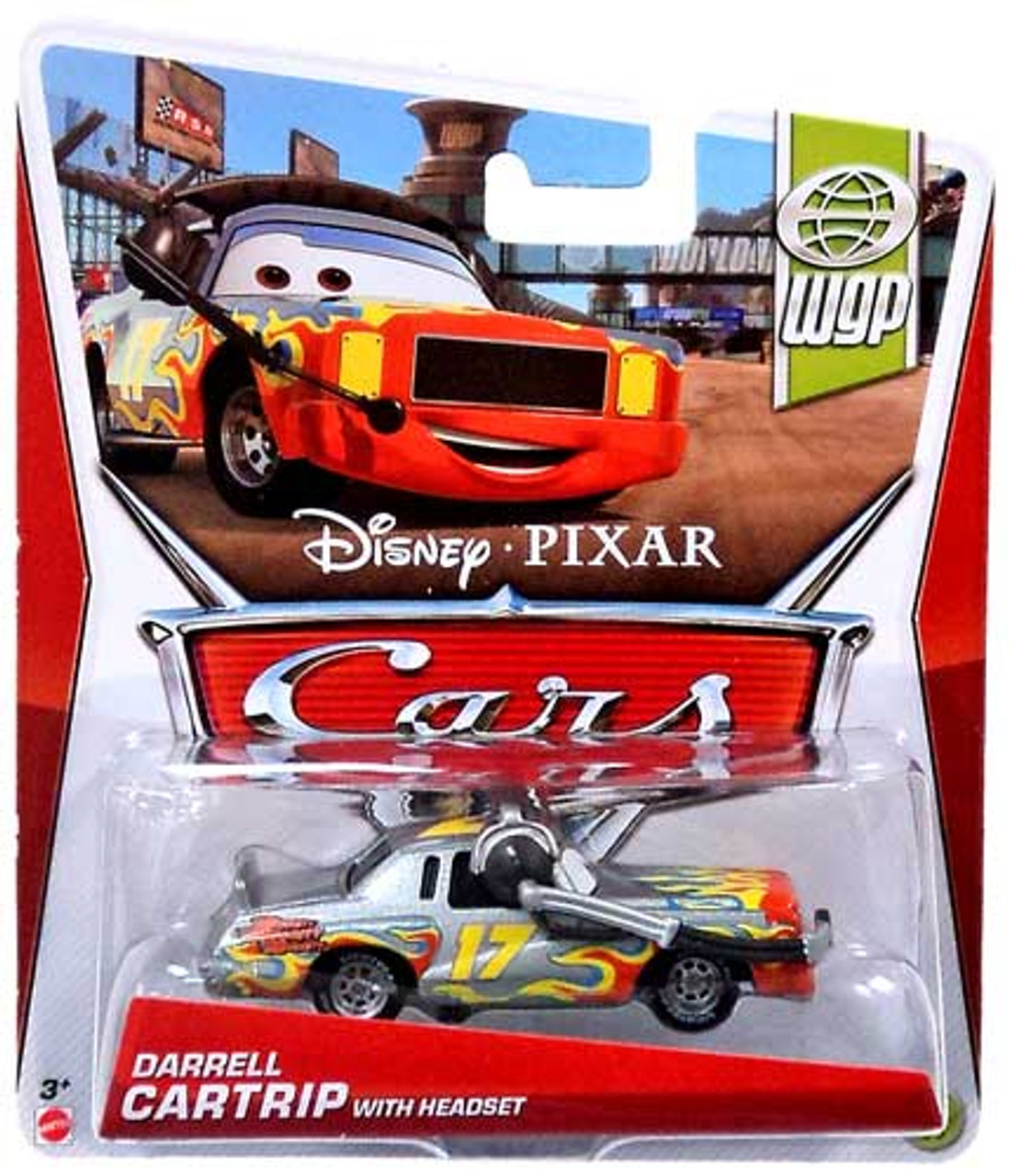 Disney Cars Series 3 Darrell Cartrip Diecast Car