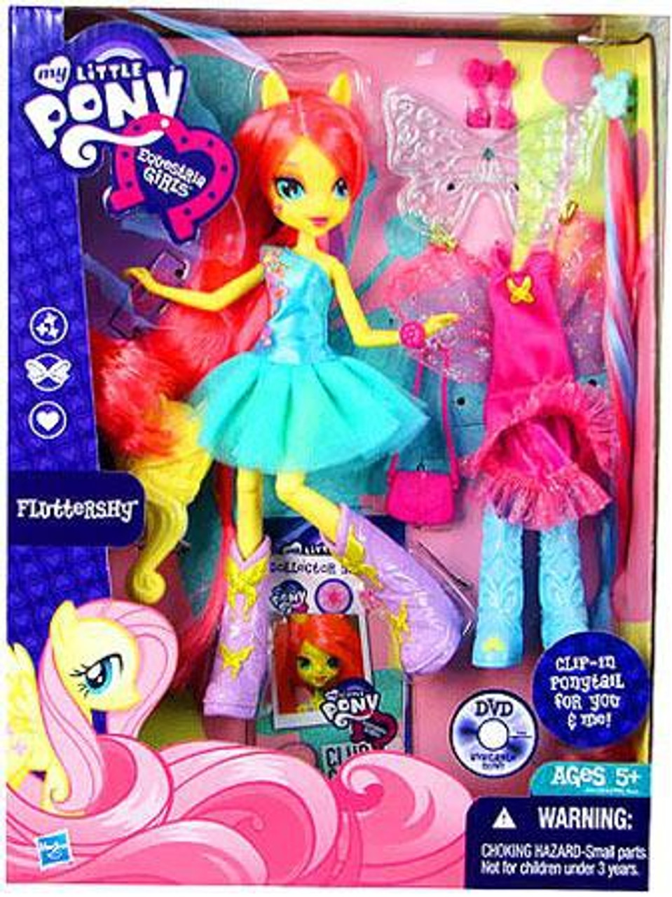 My Little Pony Equestria Girls Rainbow Rocks Deluxe Fluttershy 9-Inch Doll
