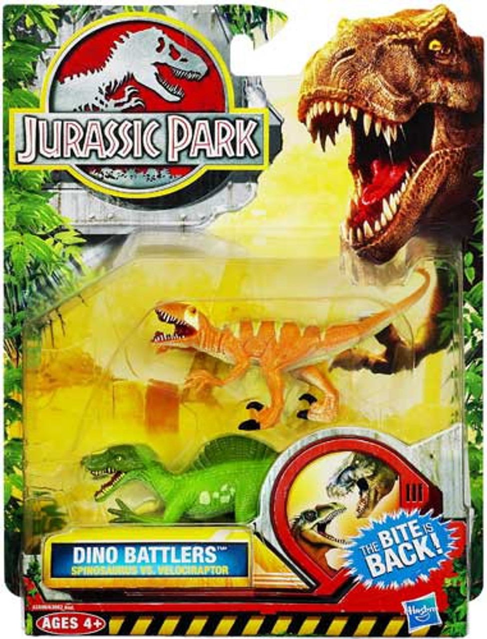 Jurassic Park Dino Battlers Spinosaurus vs Velociraptor Figure 2-Pack