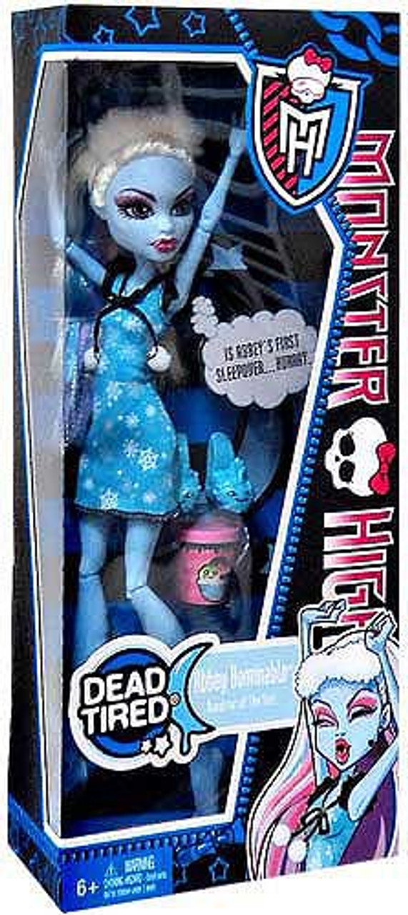 Monster High Dead Tired Abbey Bominable 10.5-Inch Doll