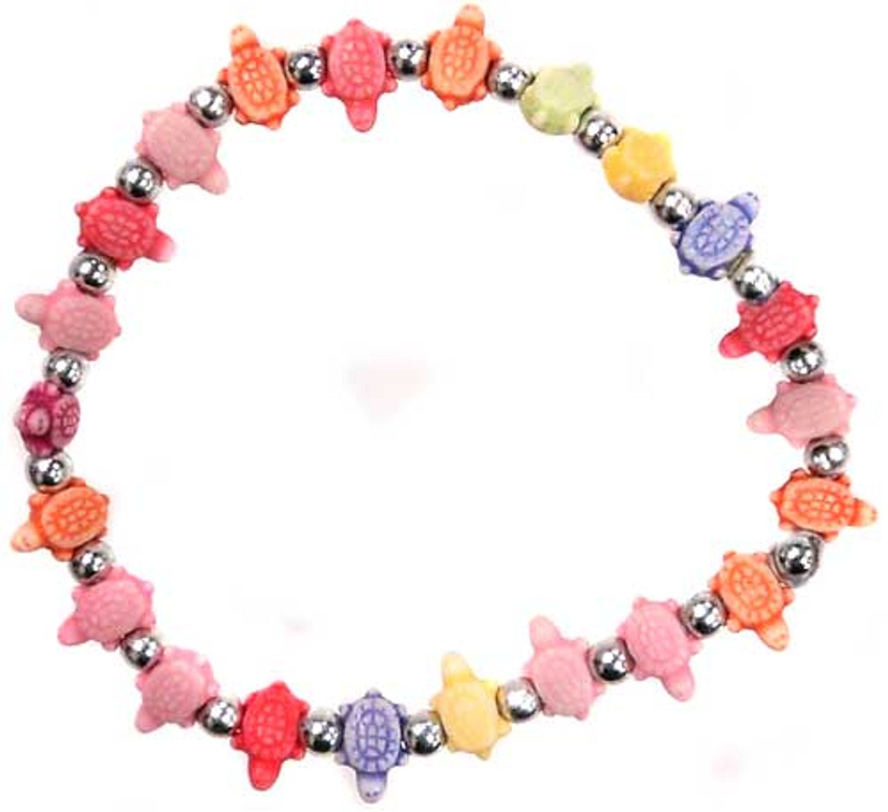 Trrtlz Rainbow Turtles Bracelet