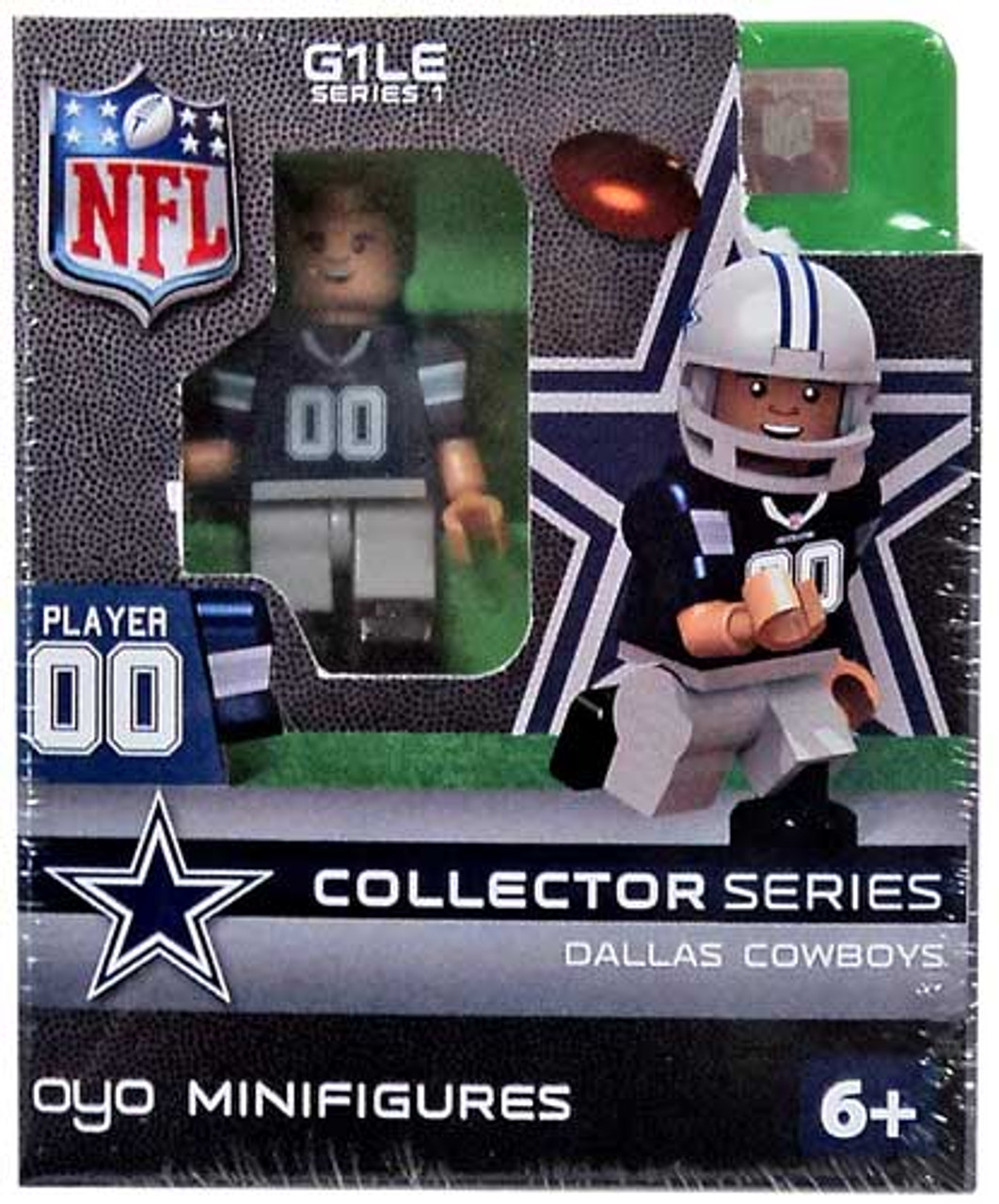 NFL Generation 1 Series 1 Dallas Cowboys Collector Series Figure Minifigure