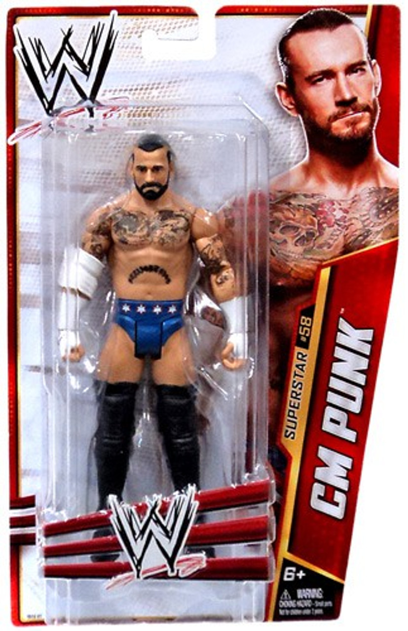 WWE Wrestling Series 33 CM Punk Action Figure #58