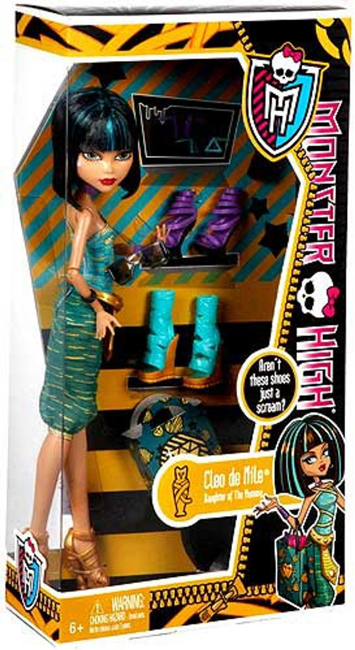 Monster High Shoe Collection Cleo de Nile 10.5-Inch Doll