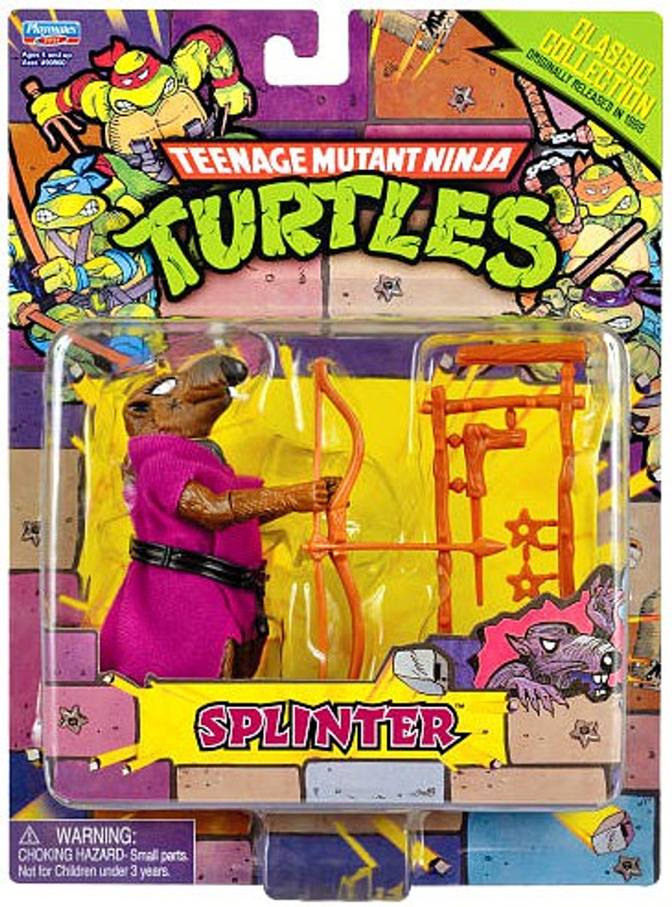 Teenage Mutant Ninja Turtles 1987 Retro Splinter Action Figure