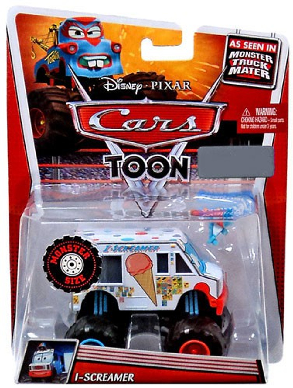 Disney Cars Cars Toon Deluxe Oversized I-Screamer Exclusive Diecast Car