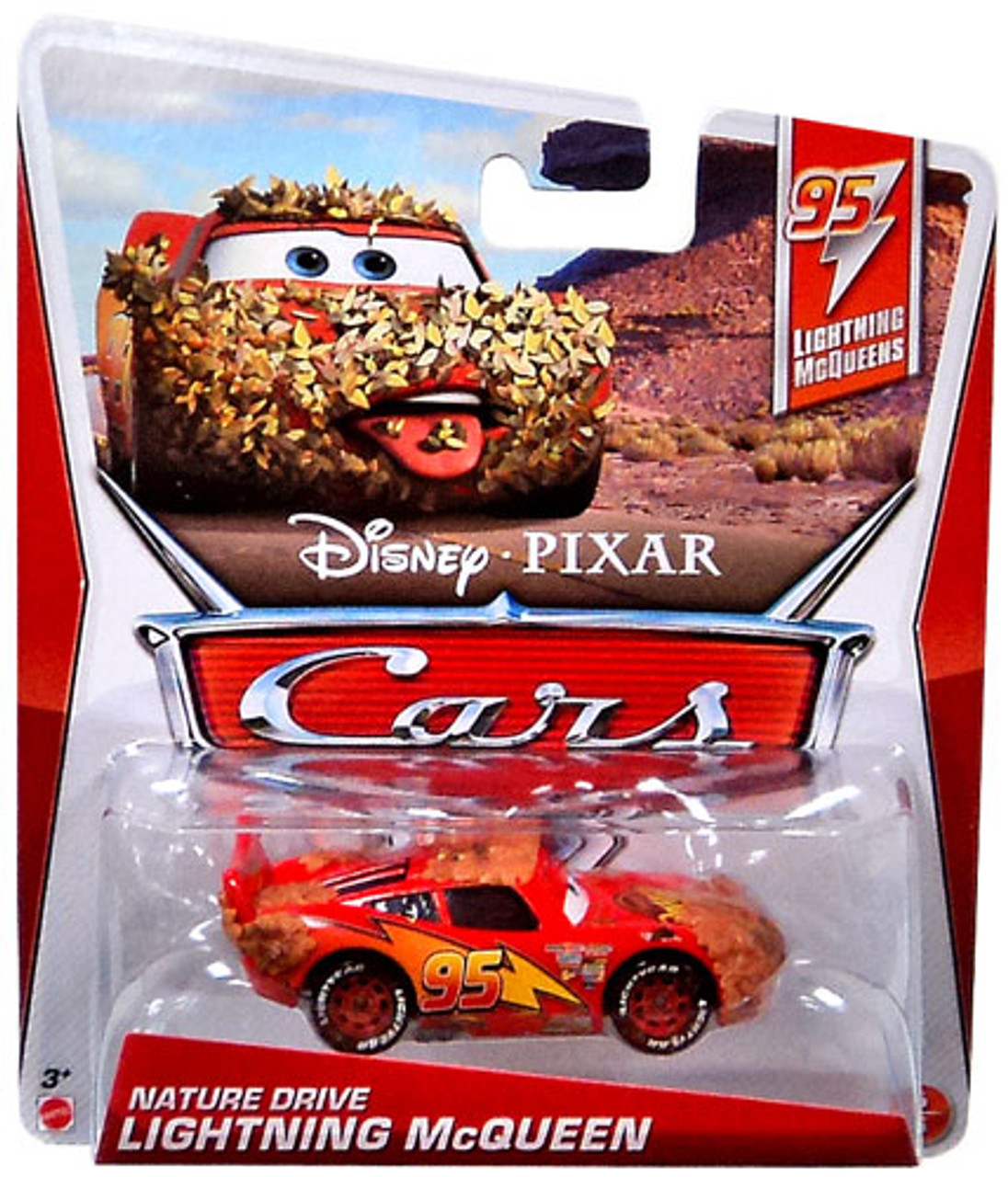 Disney Cars Series 3 Nature Drive McQueen Diecast Car