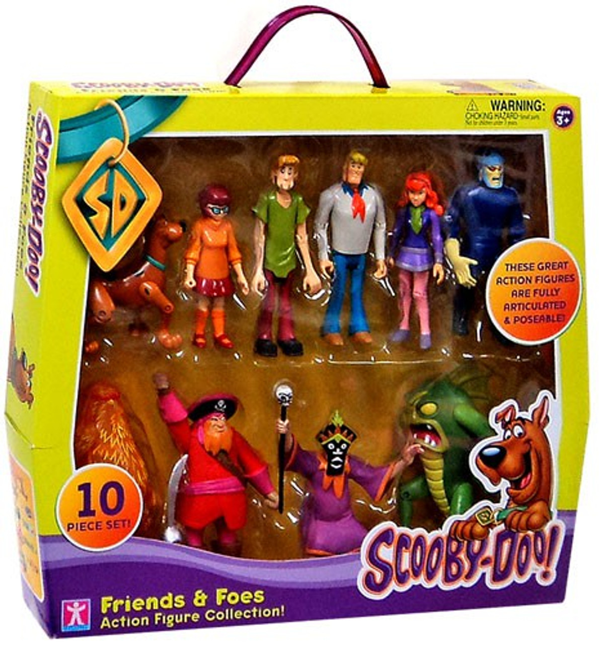 Scooby Doo Friends & Foes Exclusive Action Figure Set
