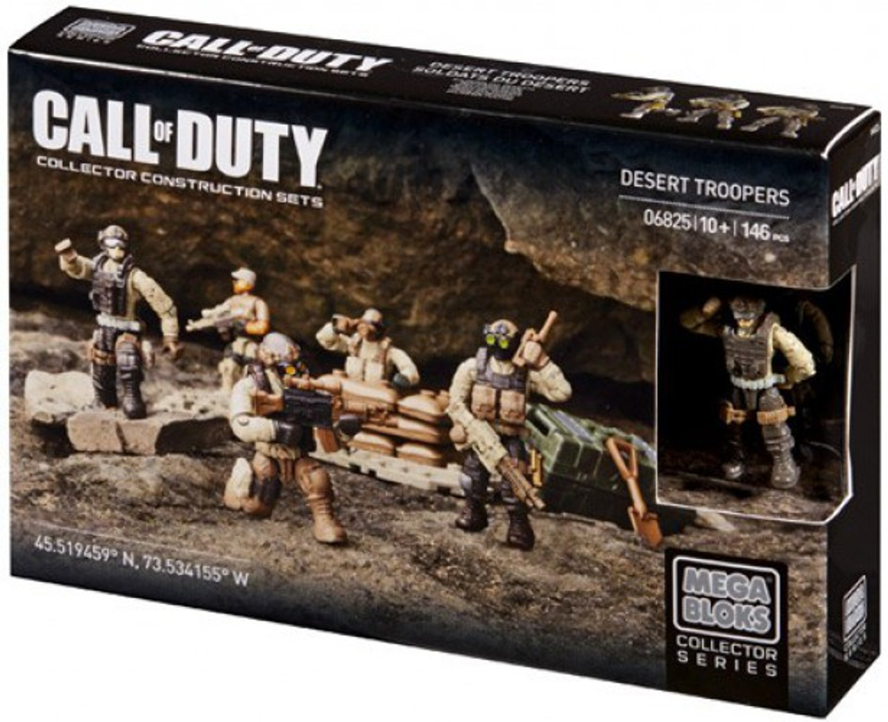 Mega Bloks Call of Duty Desert Troopers Set #06825