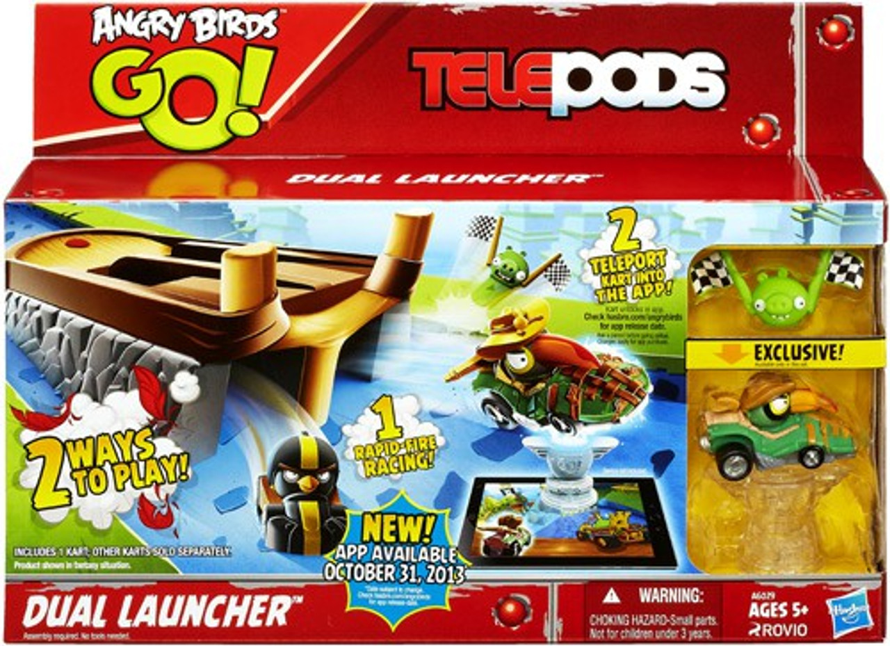 Angry Birds GO! Telepods Dual Launcher Mini Figure Set